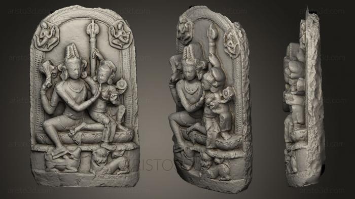 Indian sculptures (STKI_0069) 3D model for CNC machine
